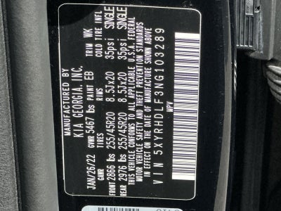 2022 Kia Sorento X-Line EX