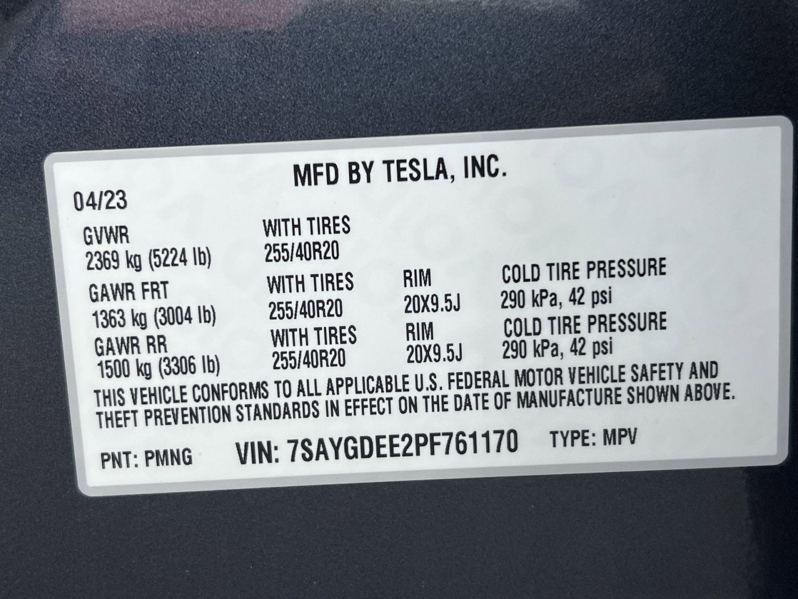 2023 Tesla Model Y Long Range