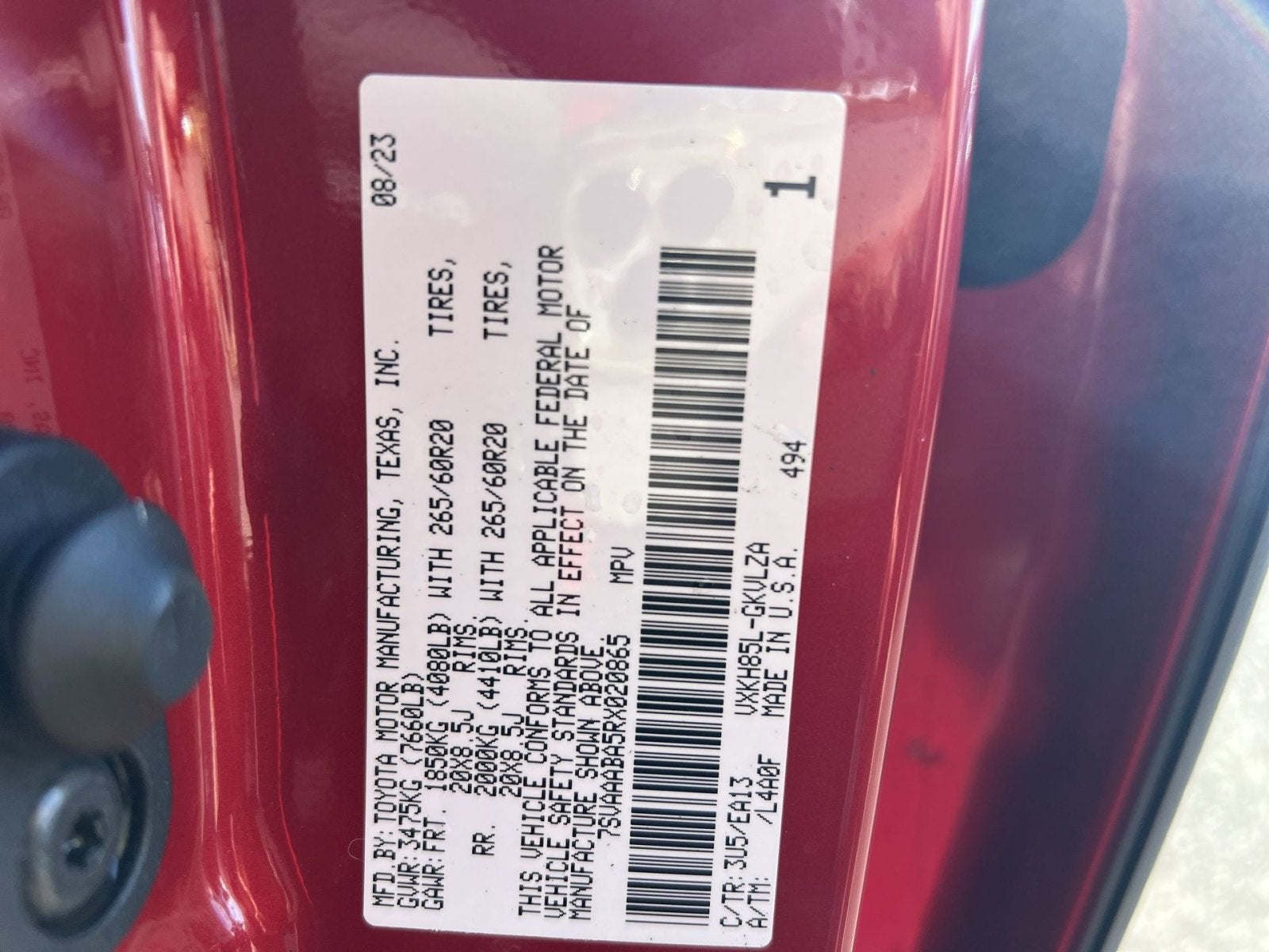 2024 Toyota Sequoia Limited