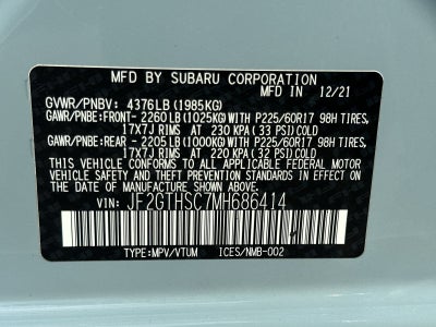 2021 Subaru Crosstrek Sport