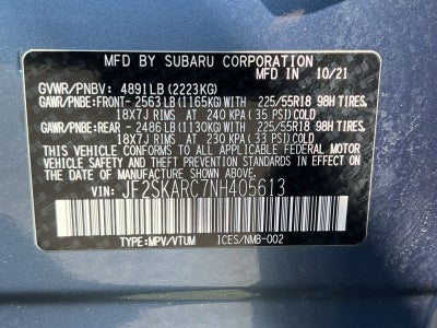 2022 Subaru Forester Touring
