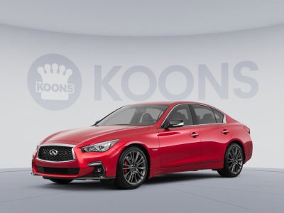 2018 INFINITI Q50 Red Sport 400