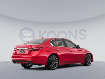2018 INFINITI Q50 Red Sport 400