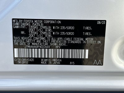 2023 Toyota bZ4X Limited