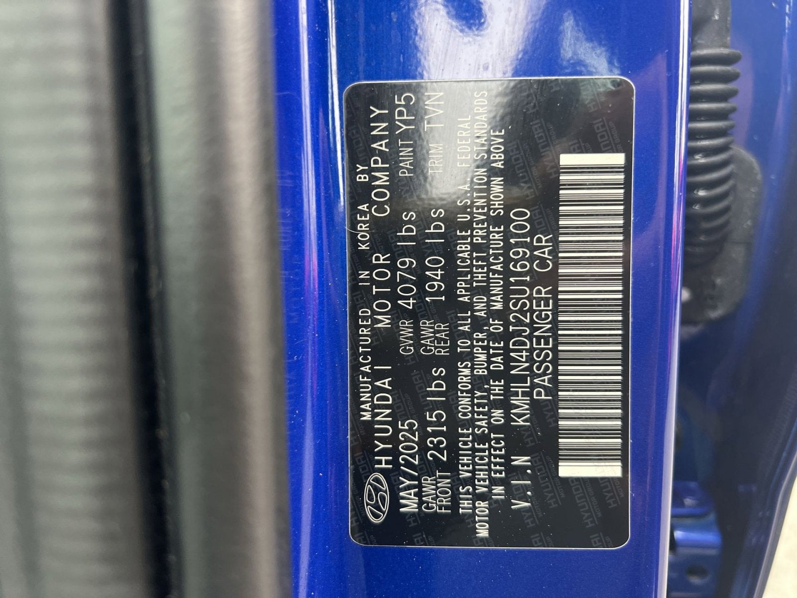 2025 Hyundai Elantra Hybrid Limited