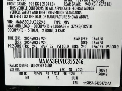 2020 Ford EcoSport SE