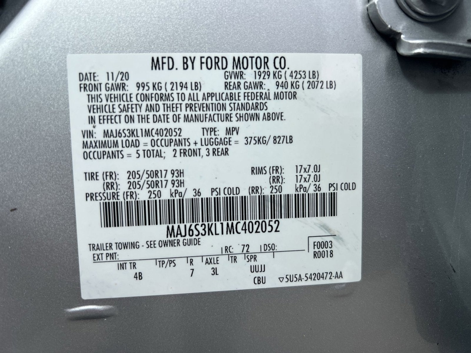 2021 Ford EcoSport Titanium