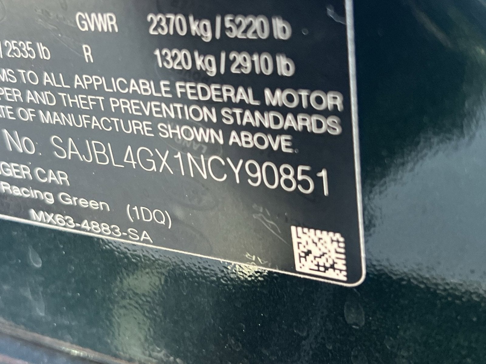 2022 Jaguar XF R-Dynamic SE