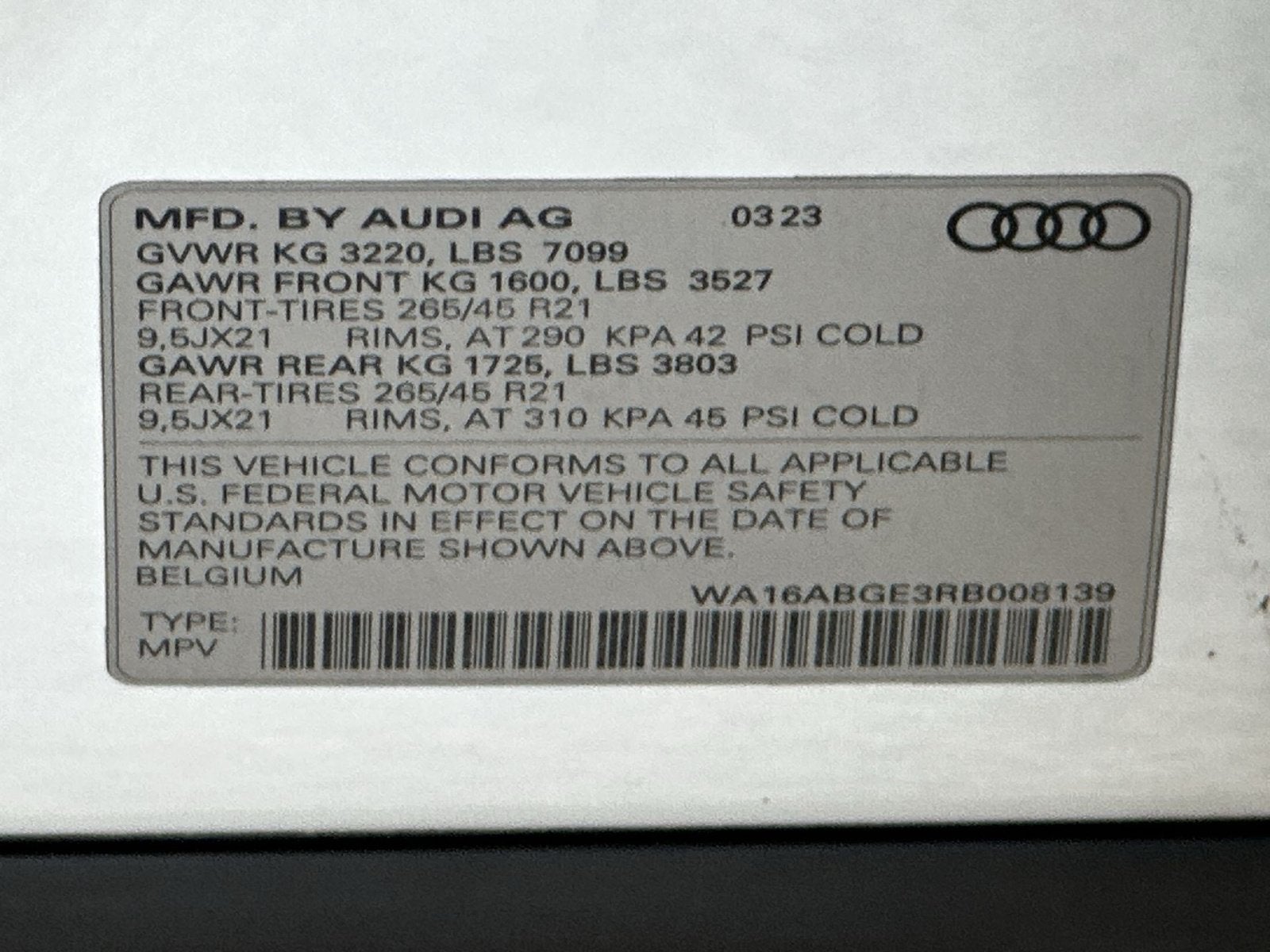 2024 Audi Q8 e-tron Prestige Launch