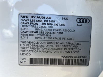 2020 Audi Q5 45 Premium
