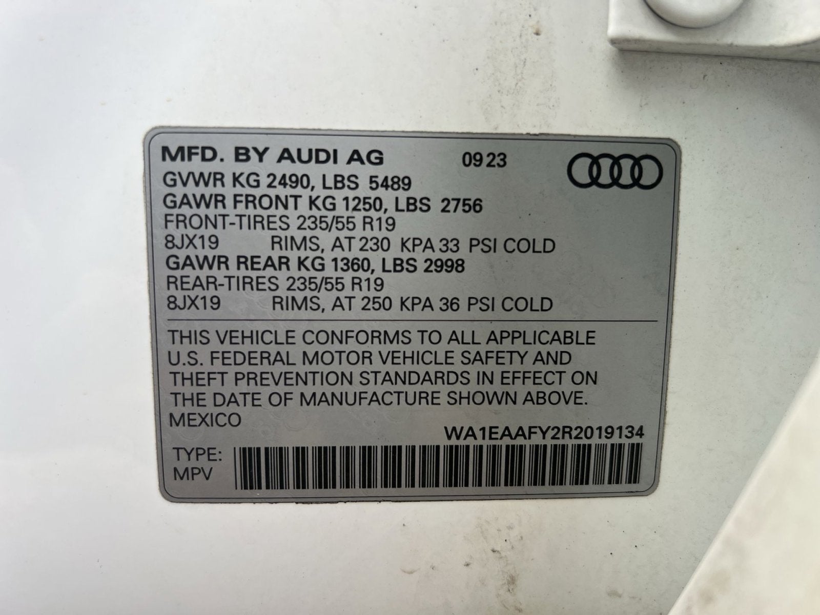 2024 Audi Q5 45 S line Premium