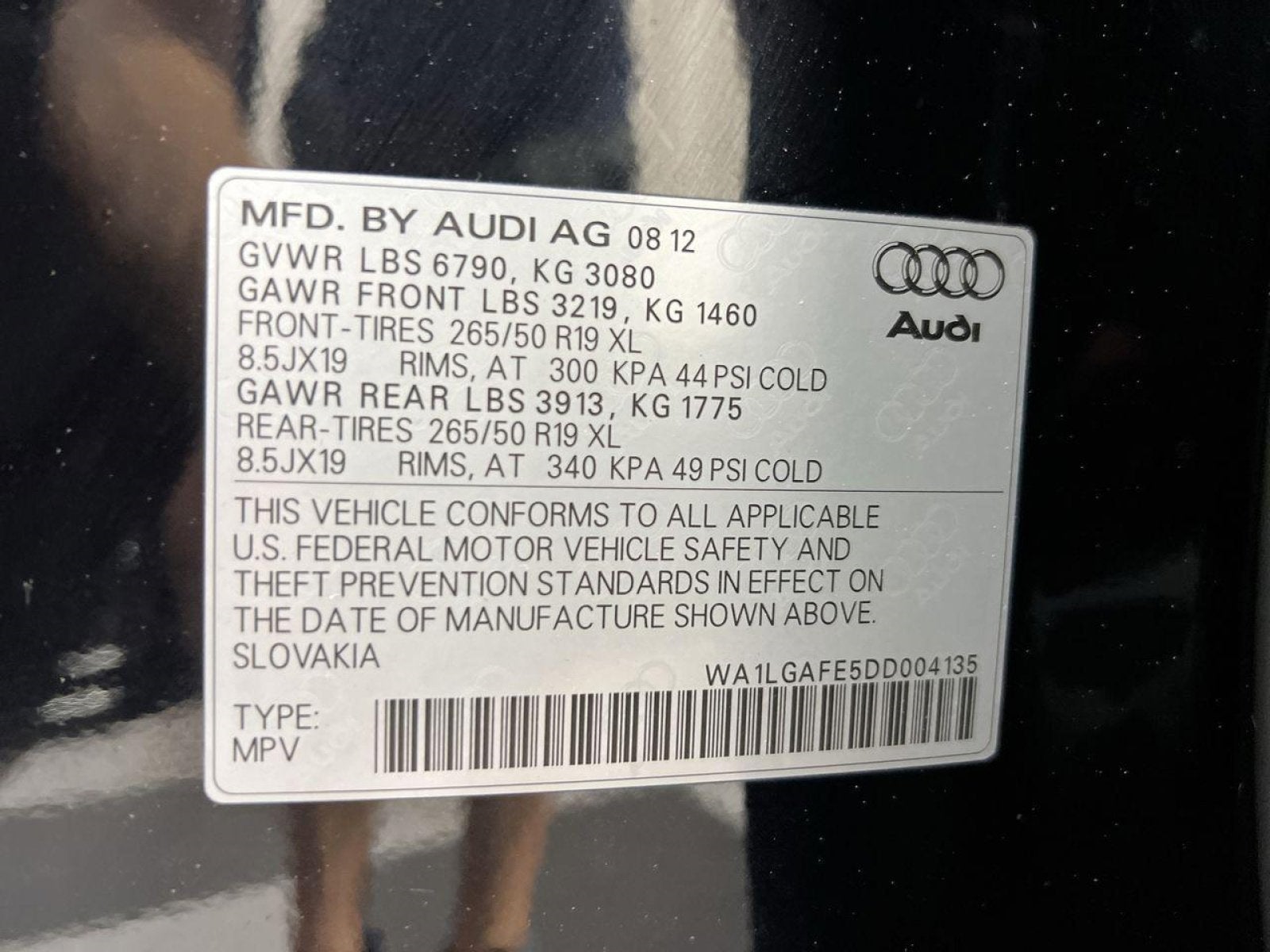 2013 Audi Q7 3.0T Premium