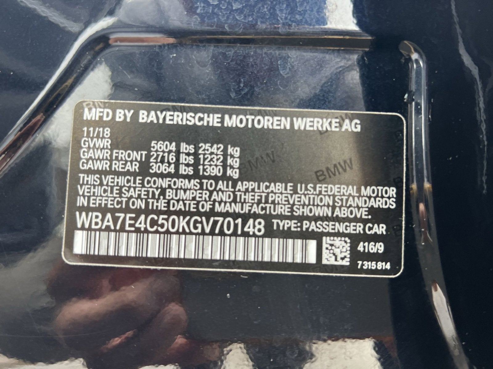 2019 BMW 7 Series 740i xDrive