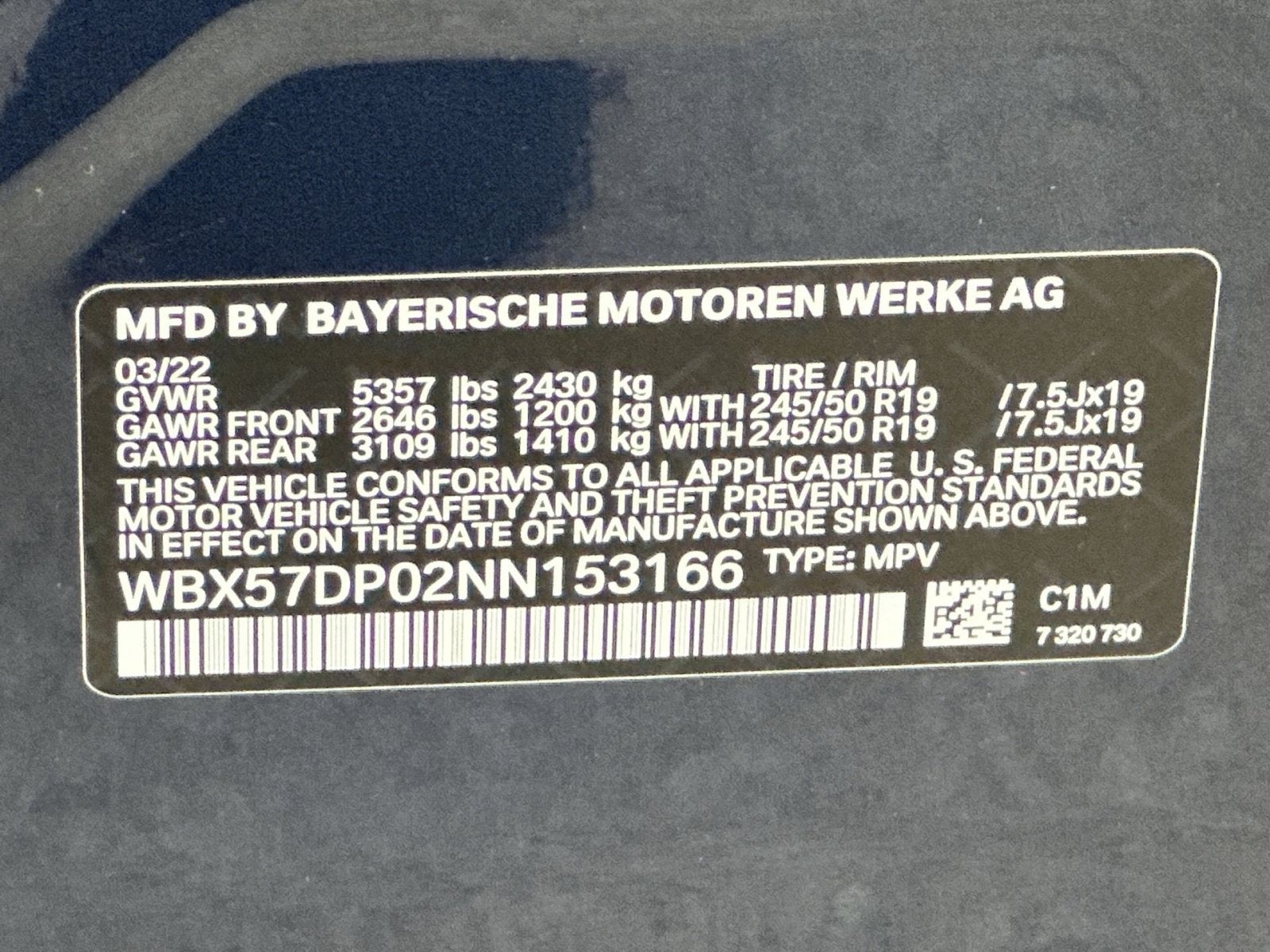 2022 BMW X3 xDrive30i