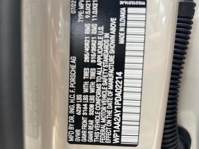 2023 Porsche Cayenne Base