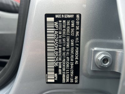 2017 Porsche Macan GTS