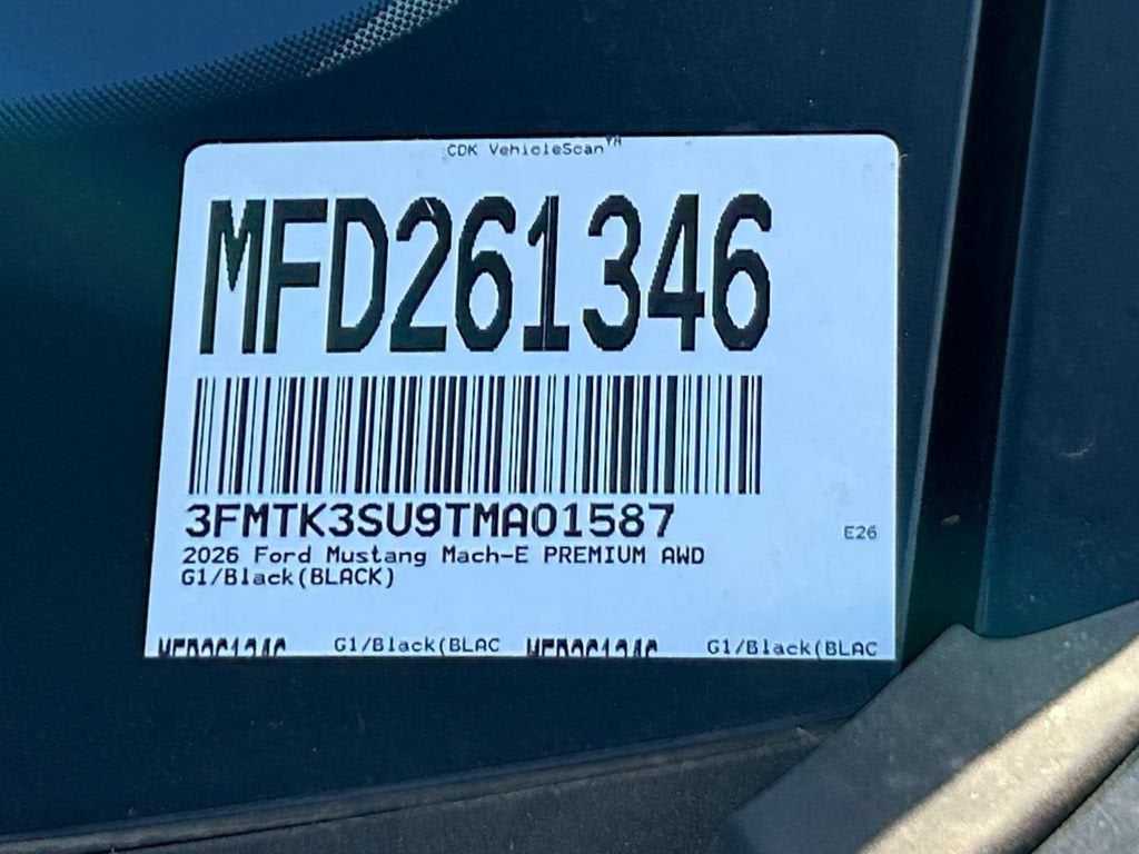 2026 Ford Mustang Mach-E Premium