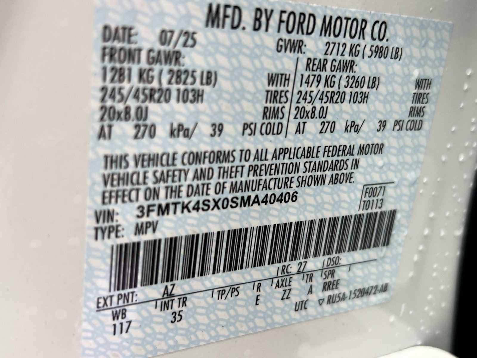 2025 Ford Mustang Mach-E GT