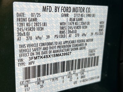 2025 Ford Mustang Mach-E GT