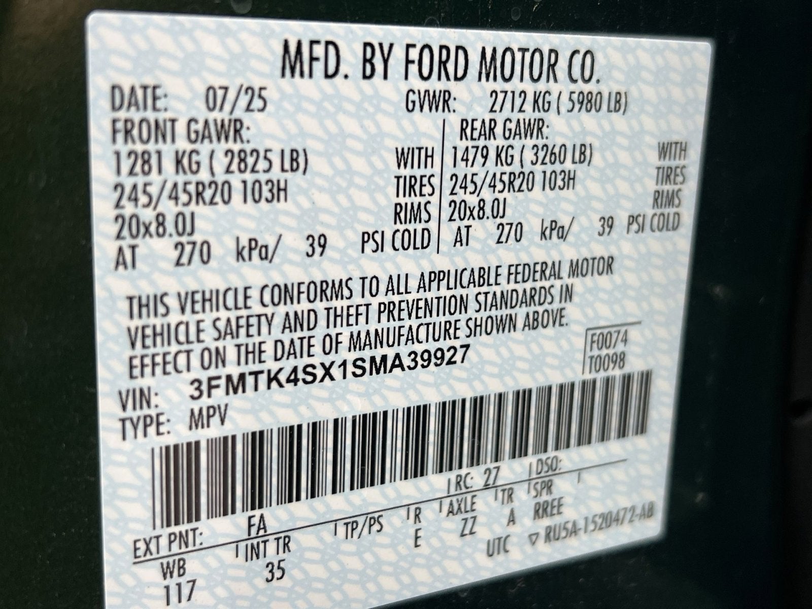 2025 Ford Mustang Mach-E GT