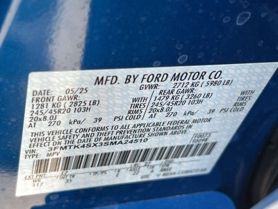 2025 Ford Mustang Mach-E GT