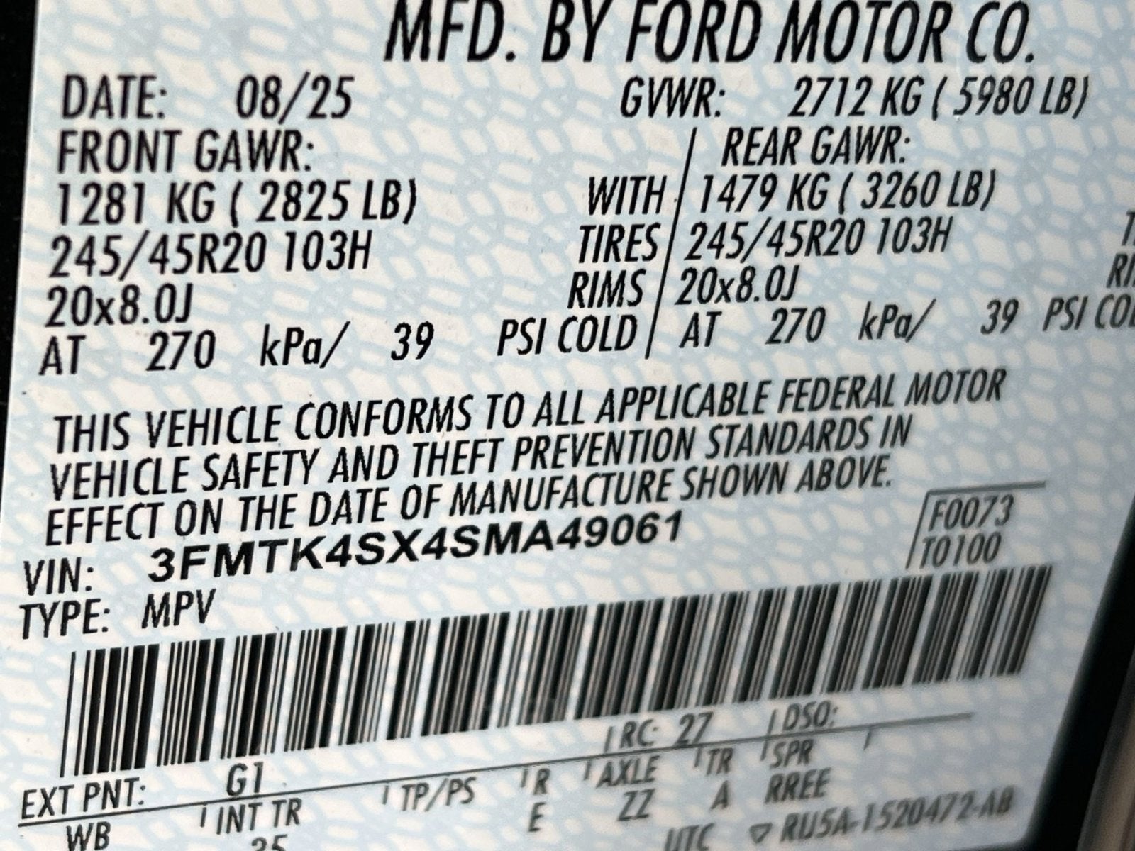 2025 Ford Mustang Mach-E GT