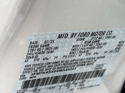 2025 Ford Mustang Mach-E GT