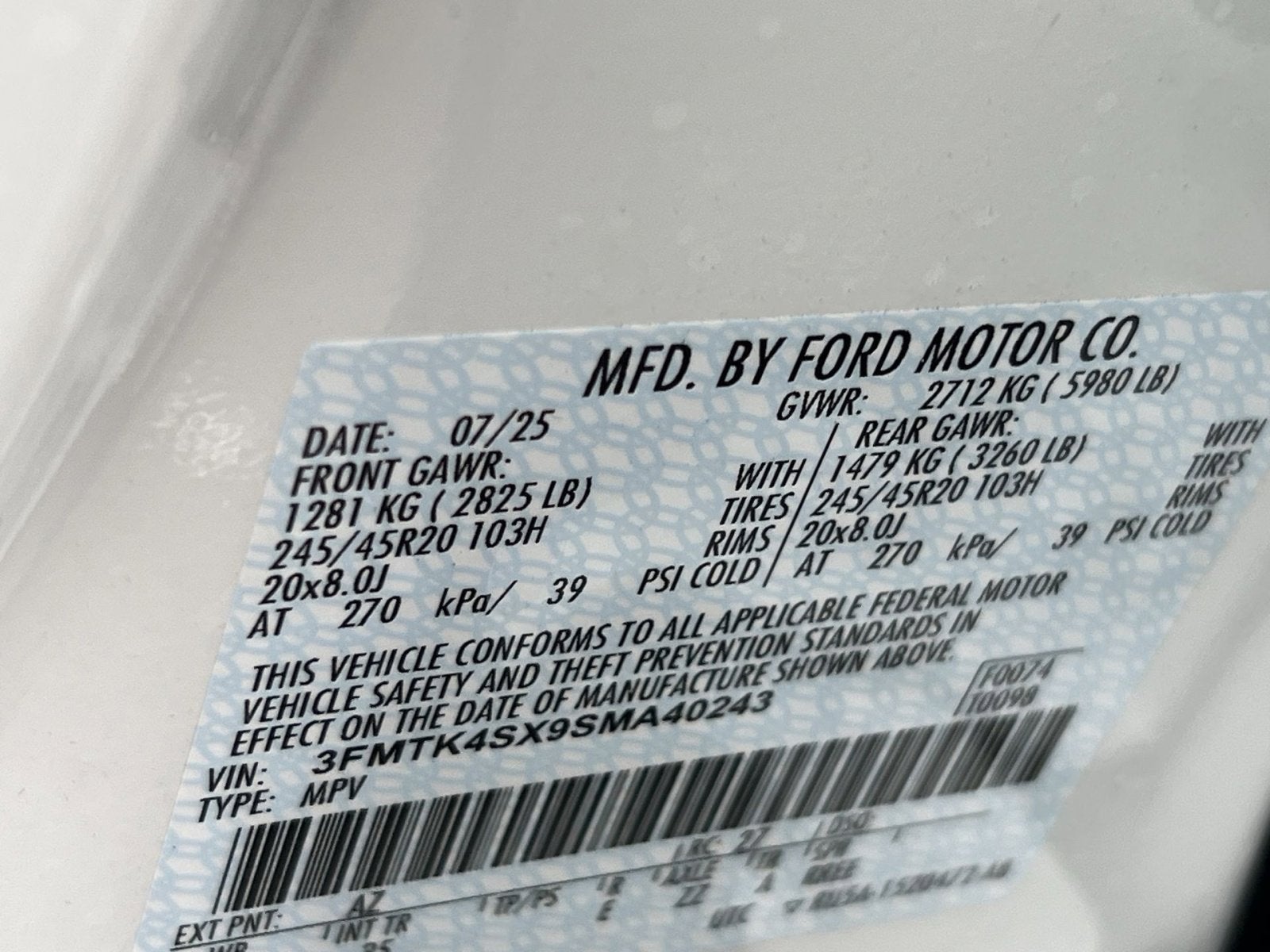 2025 Ford Mustang Mach-E GT