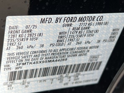 2025 Ford Mustang Mach-E GT