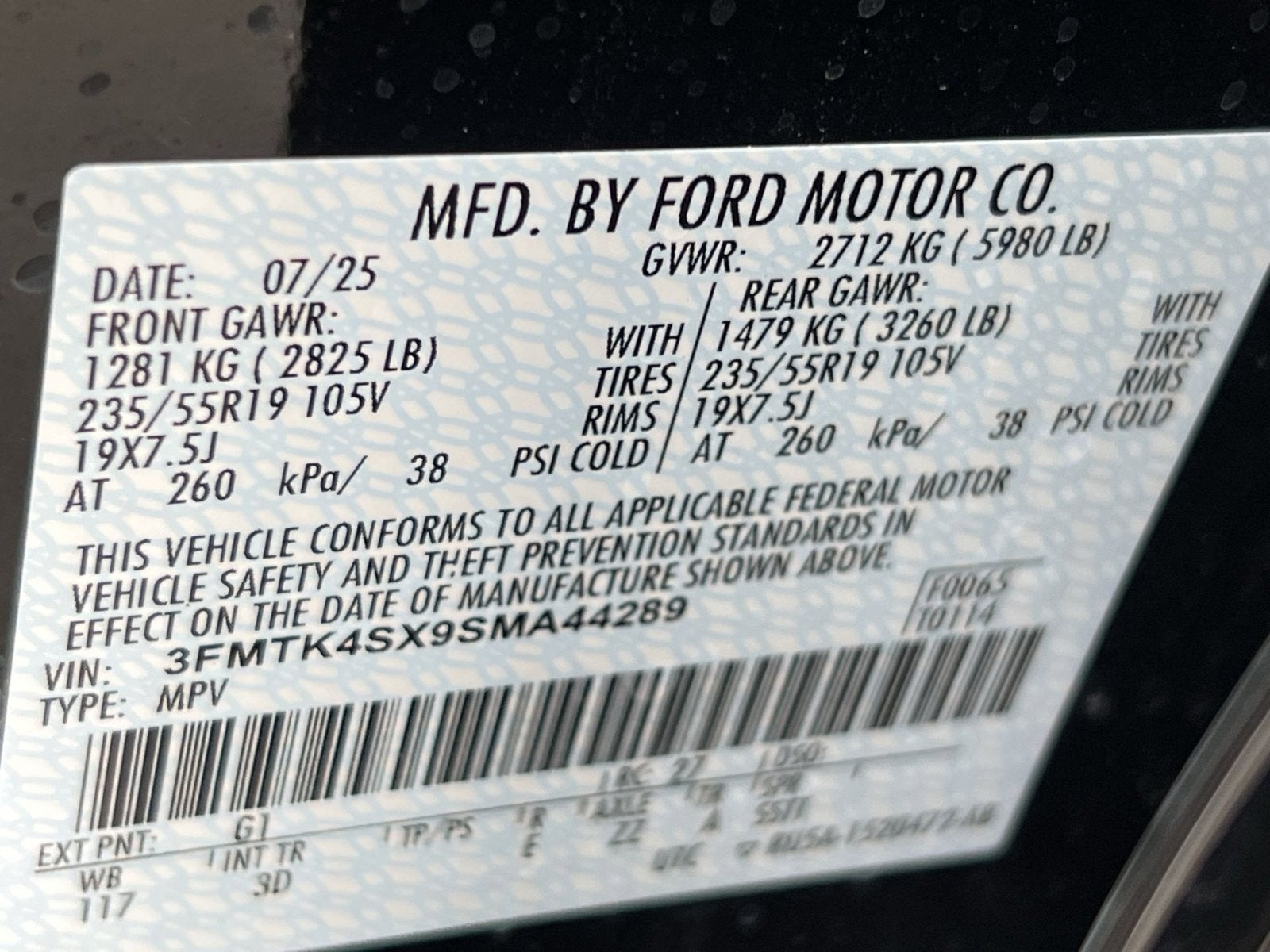 2025 Ford Mustang Mach-E GT