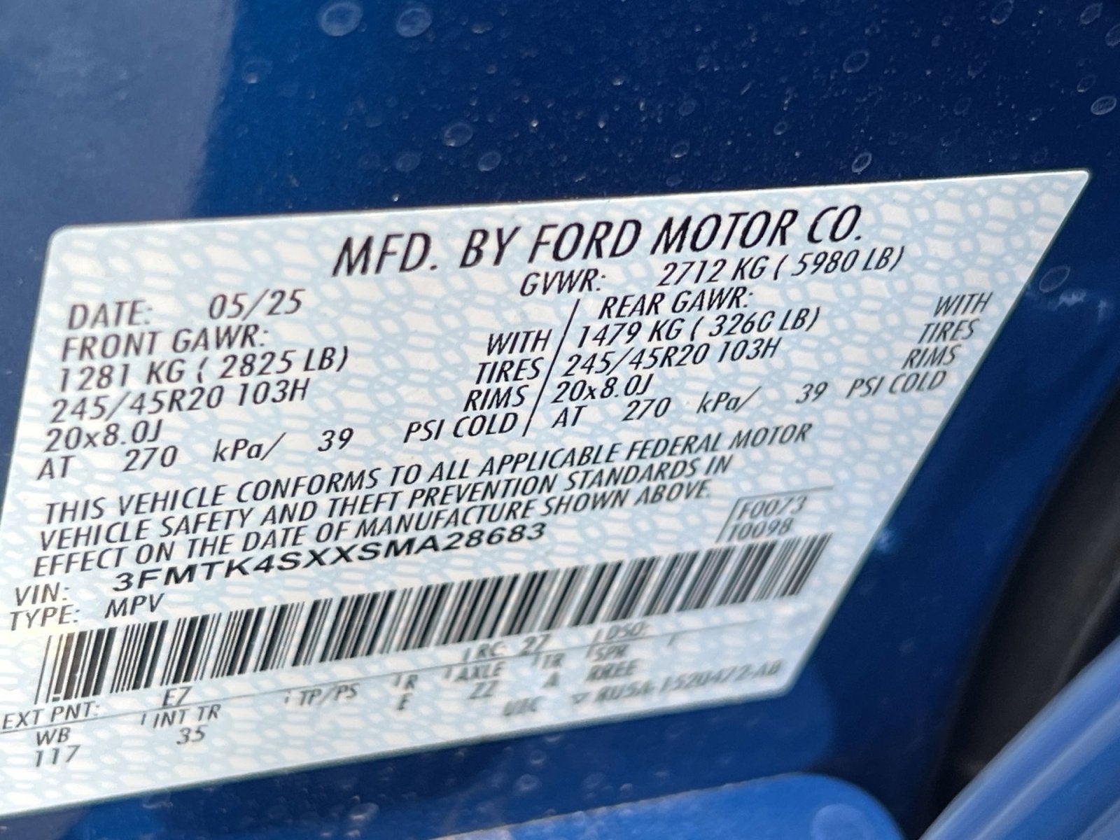 2025 Ford Mustang Mach-E GT