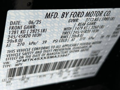 2025 Ford Mustang Mach-E GT