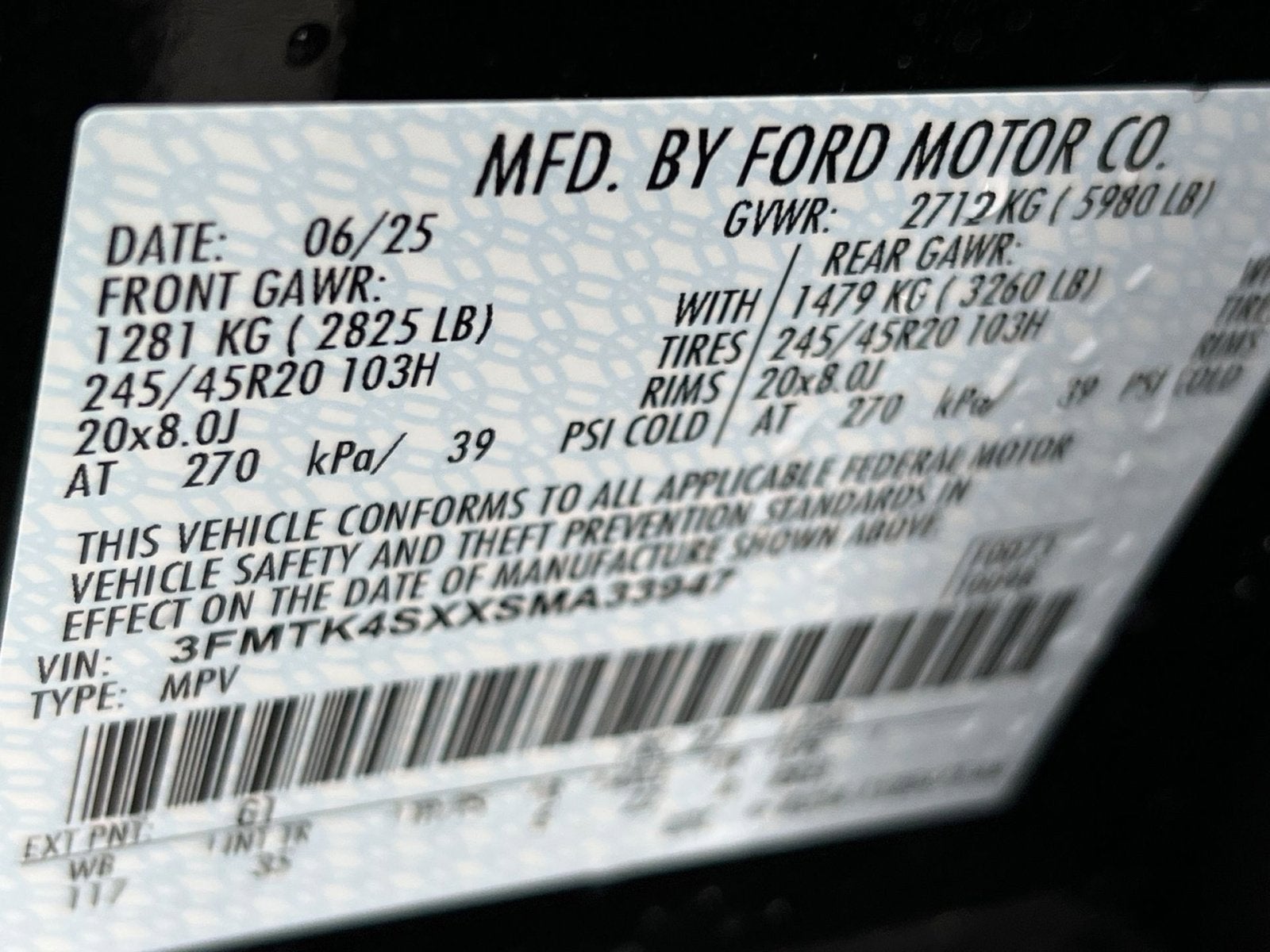 2025 Ford Mustang Mach-E GT