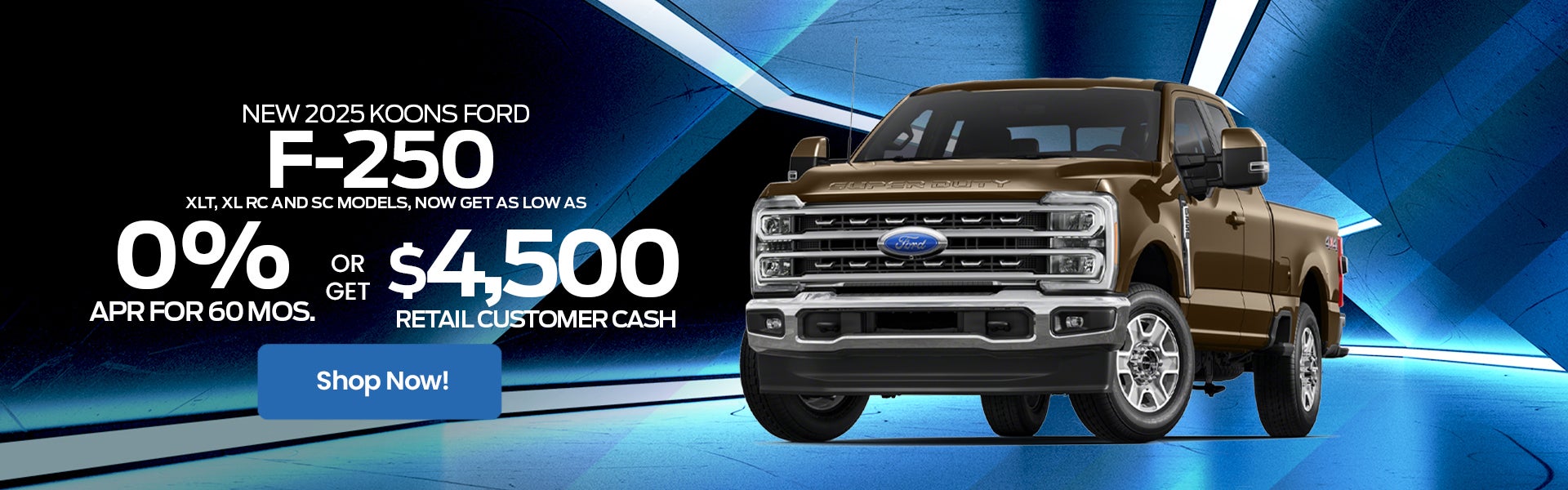 2025 Ford F250 APR Offer